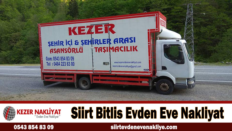 Siirt Bitlis evden eve nakliyat Siirt Bitlis şehirlerarası taşıma şirketi